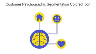 Customer Psychographic Segmentation Colored Icon In Powerpoint Pptx Png And Editable Eps Format