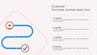 Customer Purchase Journey Map Icon