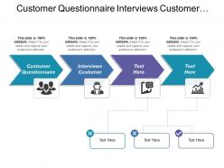 Customer Questionnaire Interviews Customer Initial Conversations Job Career