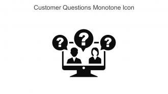 Customer Questions Monotone Icon In Powerpoint Pptx Png And Editable Eps Format
