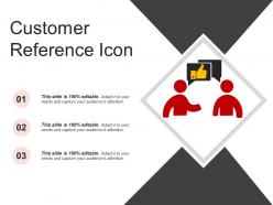 Customer reference icon