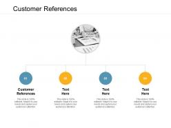 Customer references ppt powerpoint presentation inspiration sample cpb