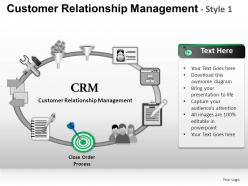 Customer relationship 2 powerpoint presentation slides