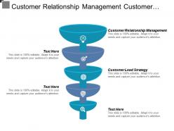 Customer relationship management customer lead strategy business organization cpb