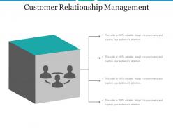 Customer relationship management example ppt presentation