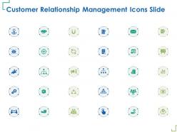 Customer relationship management icons slide ppt powerpoint presentation slides slideshow