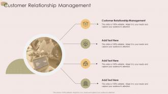 Customer Relationship Management In Powerpoint And Google Slides Cpb