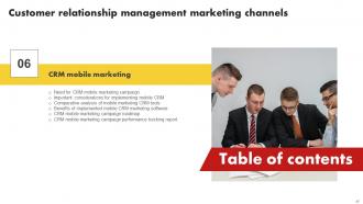 Customer Relationship Management Marketing Channels MKT CD V Colorful Best