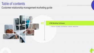 Customer Relationship Management Marketing Guide MKT CD V Impressive Images