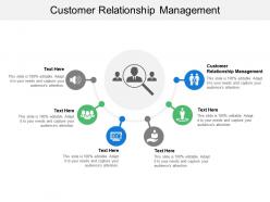 Customer relationship management ppt powerpoint presentation file slides cpb