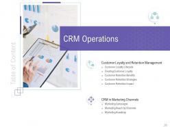 Customer relationship management process powerpoint presentation slides