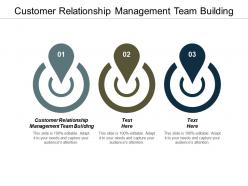 Customer relationship management team building ppt powerpoint presentation outline maker cpb