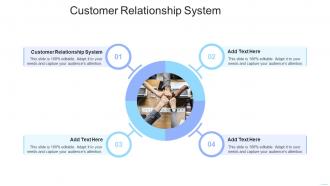 Customer Relationship System In Powerpoint And Google Slides Cpb
