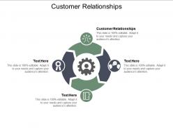 Customer relationships ppt powerpoint presentation icon slide download cpb