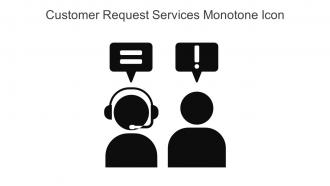 Customer Request Services Monotone Icon In Powerpoint Pptx Png And Editable Eps Format