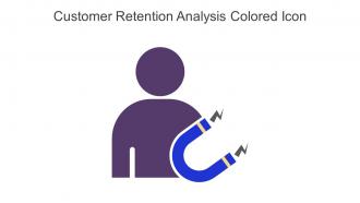 Customer Retention Analysis Colored Icon In Powerpoint Pptx Png And Editable Eps Format