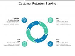 Customer retention banking ppt powerpoint presentation ideas maker cpb