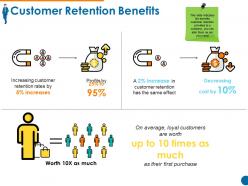 Customer retention benefits powerpoint templates