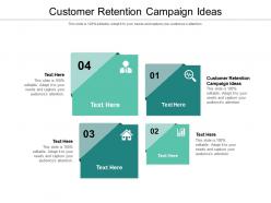 Customer retention campaign ideas ppt powerpoint presentation infographics slide portrait cpb