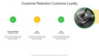 Customer Retention Customer Loyalty In Powerpoint And Google Slides Cpb