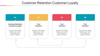 Customer Retention Customer Loyalty Ppt Powerpoint Presentation Summary Slides Cpb