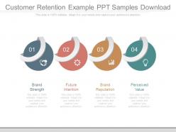 Customer retention example ppt samples download