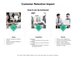 Customer Retention Impact Capabilities Planning Ppt Powerpoint Presentation Inspiration Backgrounds