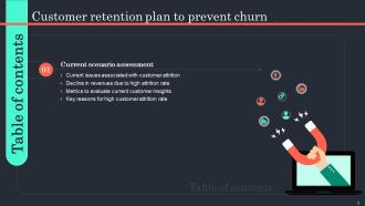 Customer Retention Plan To Prevent Churn Powerpoint Presentation Slides Colorful Designed
