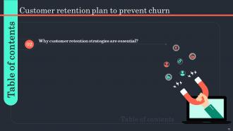 Customer Retention Plan To Prevent Churn Powerpoint Presentation Slides Informative Designed
