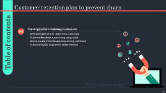 Customer Retention Plan To Prevent Churn Powerpoint Presentation Slides Engaging Designed