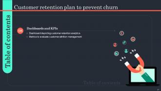 Customer Retention Plan To Prevent Churn Powerpoint Presentation Slides Editable Professional