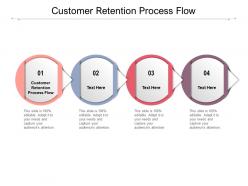 Customer retention process flow ppt powerpoint presentation file image cpb