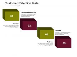 Customer retention rate ppt powerpoint presentation summary graphics template cpb