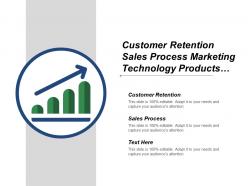 Customer retention sales process marketing technology products status dashboard
