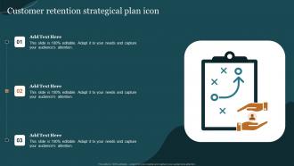 Customer Retention Strategical Plan Icon
