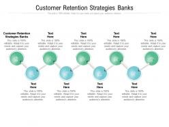 Customer retention strategies banks ppt powerpoint presentation layouts format ideas cpb