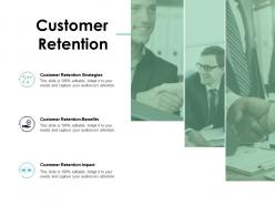 Customer retention strategies benefits ppt powerpoint presentation slides sample