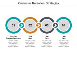 Customer retention strategies ppt powerpoint presentation infographic template model cpb