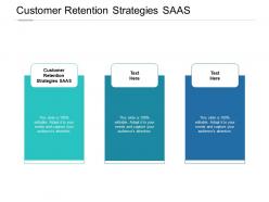 Customer retention strategies saas ppt powerpoint presentation model cpb