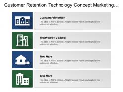 Customer retention technology concept marketing strategy approach target