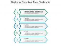 Customer retention tools dealership ppt powerpoint presentation infographic template cpb