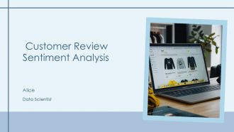 Customer Review Sentiment Analysis PPT Slides AT