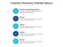 Customer reviewing potential options ppt powerpoint presentation inspiration format cpb