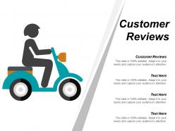 Customer reviews ppt powerpoint presentation infographic template outline cpb