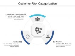 Customer risk categorization ppt powerpoint presentation summary format cpb