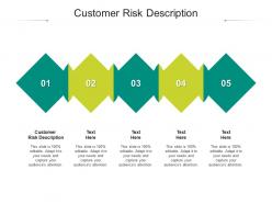 Customer risk description ppt powerpoint presentation outline inspiration cpb