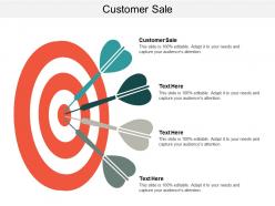 Customer sale ppt powerpoint presentation file templates cpb