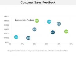 Customer sales feedback ppt powerpoint presentation ideas backgrounds cpb