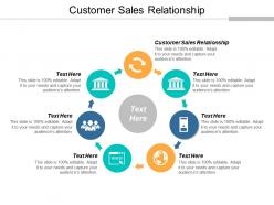 Customer sales relationship ppt powerpoint presentation infographic template portrait cpb