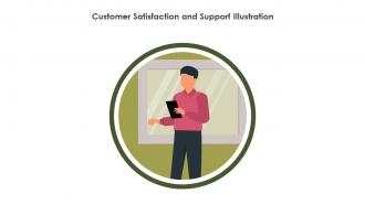 Customer Satisfaction And Support Illustration